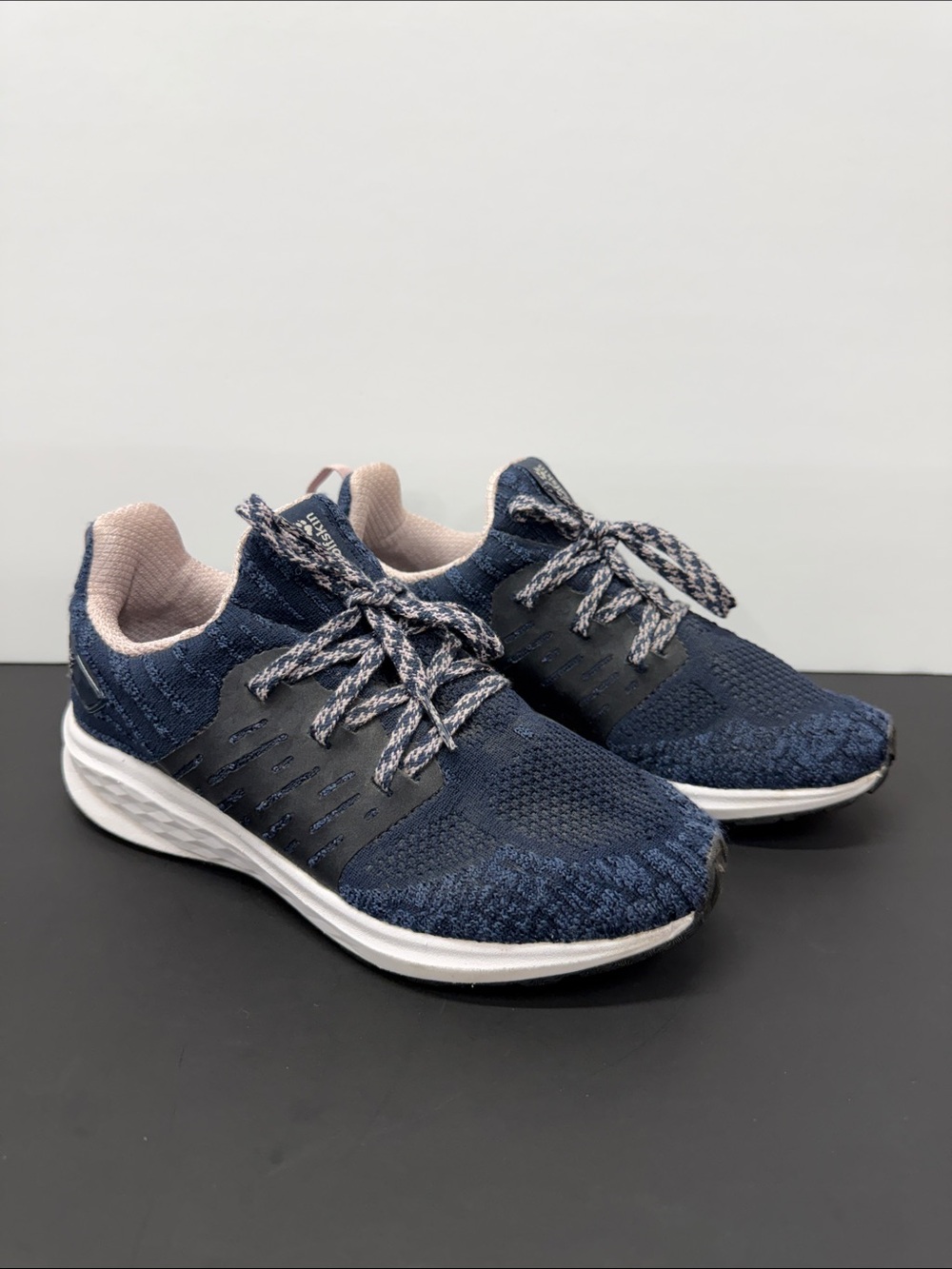 Jack Wolfskin Navy and Light Pink Women's Athletic Sneakers